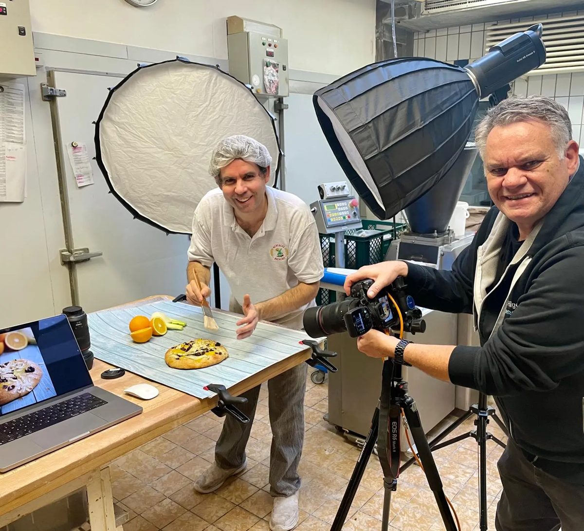 Meister Joda beim Book‑Shooting mit Ingo Hilger