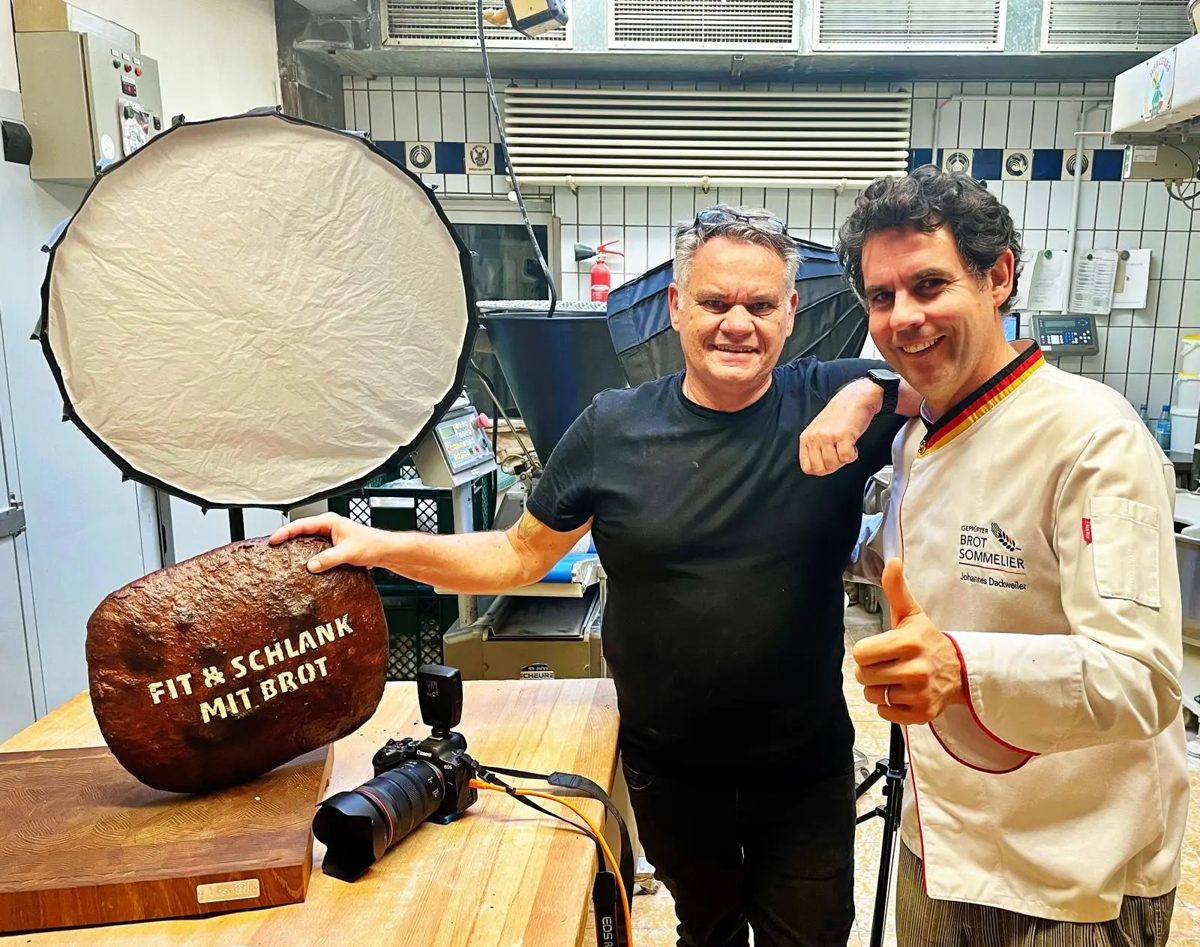 Meister Joda mit Ingo Hilger beim Shooting