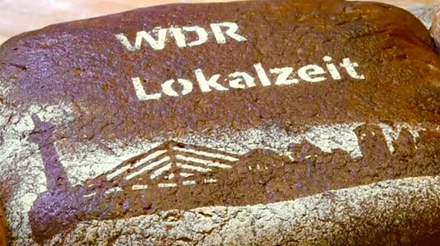 DAS DUS- HERCULES BIO BROT mit Dank für die Einladung in der WDR Lokalzeit